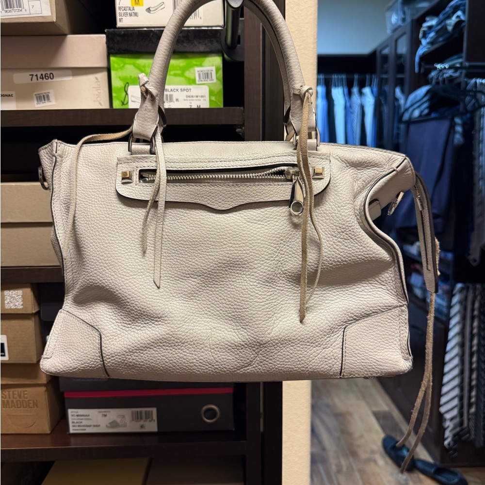 Rebecca Minkoff Light Gray Satchel